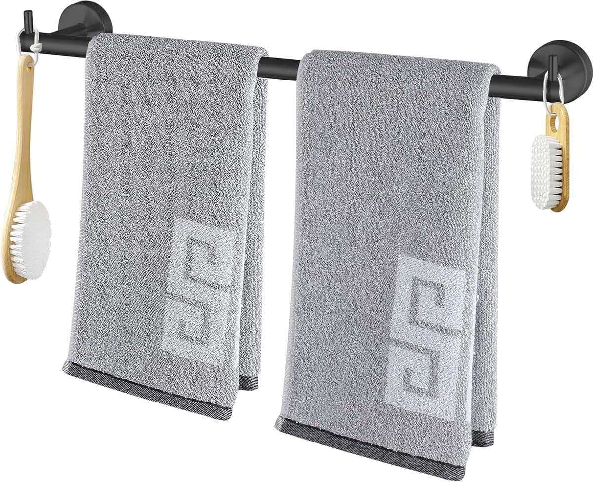 Handdoekrek Radiator - Badkamer - Droogrek - Zwart — afbeelding 1