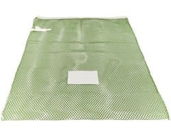 Premium wasnet 60x90 cm - Met knoopsluiting - Groen