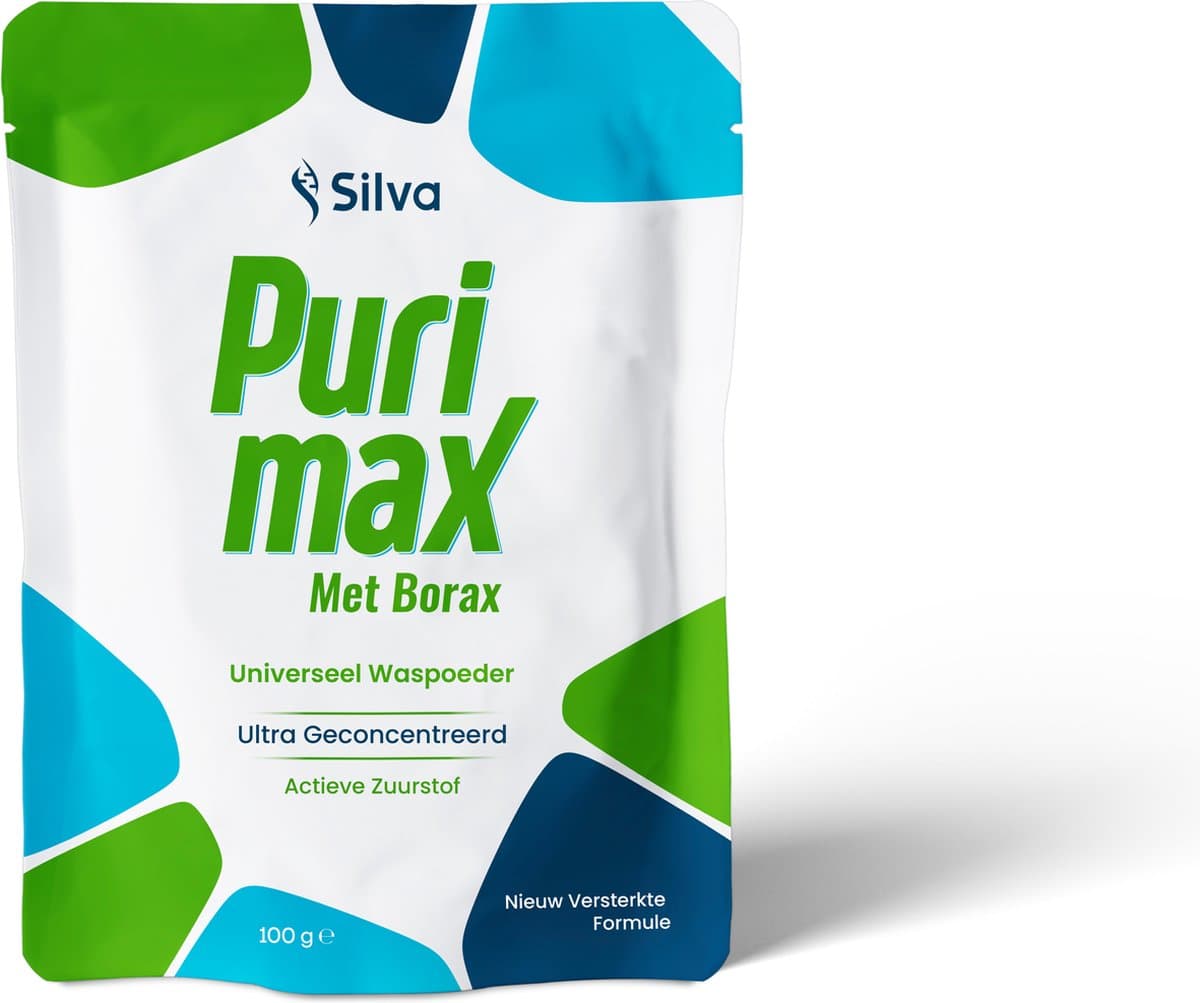 Silva - Purimax - Universeel Wasmiddel - 100g - Geconcentreerd - Vegan — afbeelding 1
