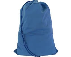 Bluvardi katoenen waszak -XXL- met trekkoord - Indigo