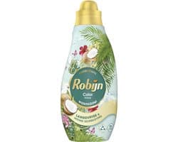 Robijn - Klein & Krachtig Wasmiddel Kokos Sensation 19 Wasbeurten - 8 x 665 ml - Voordeelverpakking