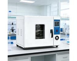 droogoven met constante temperatuur voor laboratorium/industrie, geforceerde lucht droogoven met laboratoriumlucht met temperatuurregelaar met (16 liter)