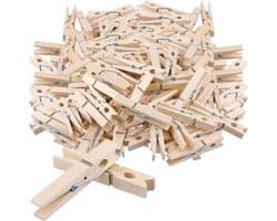 Houten Wasknijpers - Kleding Klemmen - Kleding Drogen - Extra Groot Formaat - 72 cm Lengte - Natuurlijk Hout