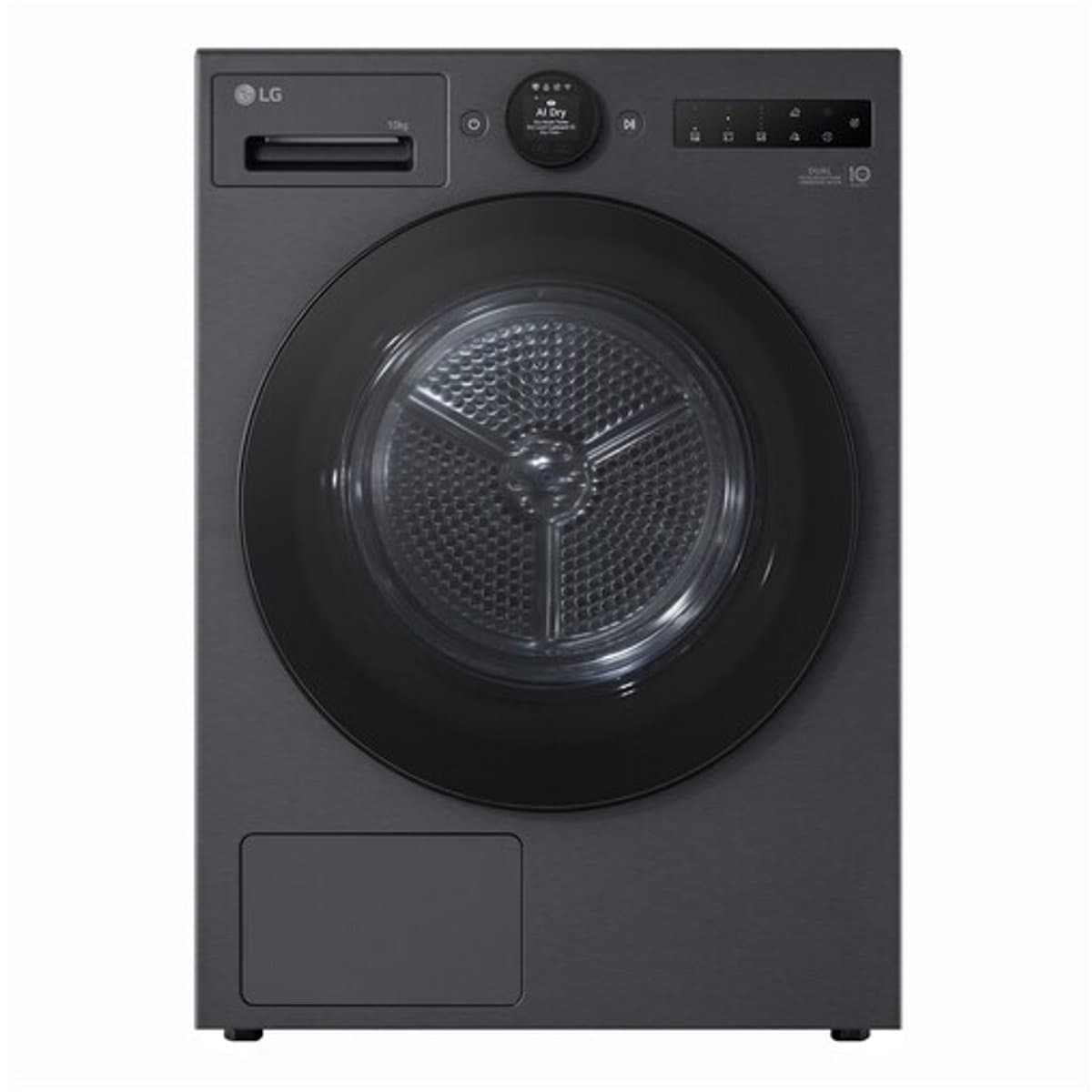 LG 10kg Warmtepompdroger - AI DD - Automatisch reinigende condensor -TurboDry — afbeelding 1