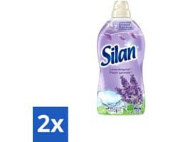 2 x Silan – Wasverzachter – Lavendelgeluk – 1144 ml - Wasverzachter - Wasverzachter Lavendel - Wasverzachter Voor Kleding - Wasverzachter Voor Textiel - Wasverzachter Voor Wasmachine