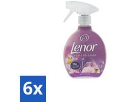 Lenor – Crease Releaser Spray – Love Exotic Bloom – Kreukverwijderaar & Textielverfrisser – 500 ml - Voordeelverpakking - 6 stuks