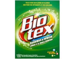 Biotex Waspoeder - Handwas & Inweek - met actieve biologische enzymen - 720 g