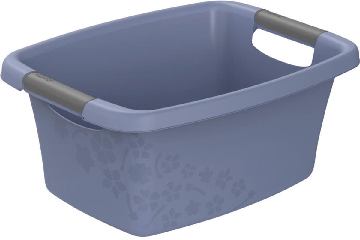 Rotho Flowers Wasmand 12L Horizon Blauw — afbeelding 1