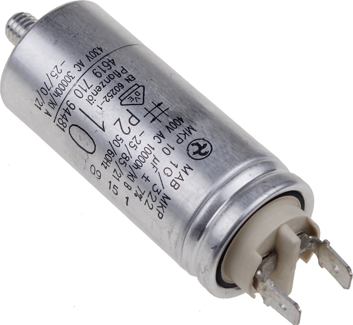 WHIRLPOOL - CONDENSATOR 10µF - 481212118144 — afbeelding 1