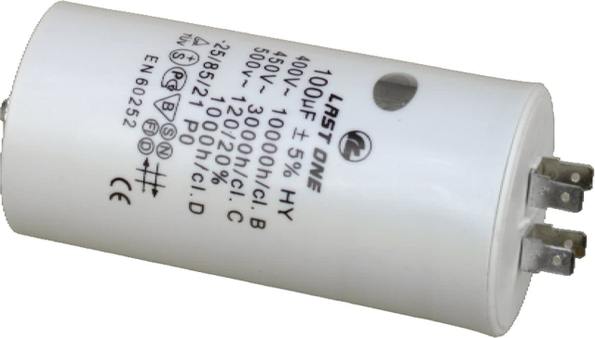 UNIVERSEEL - CONDENSATOR 100 µF 450 V - — afbeelding 1