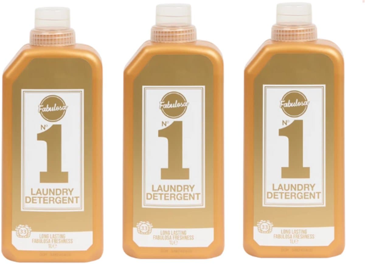 Fabulosa wasmiddel No.1 33 wasbeurten | 1 liter X3 — afbeelding 1