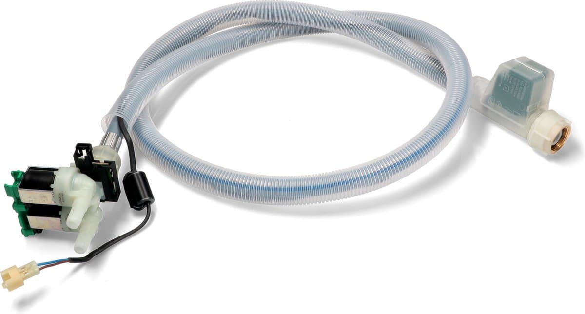 Aanvoerslang 1,5mtr met waterstop en inlaatventiel - geschikt voor Bosch Siemens wasmachine - toevoerslang wasmachine - 11019468 — afbeelding 1