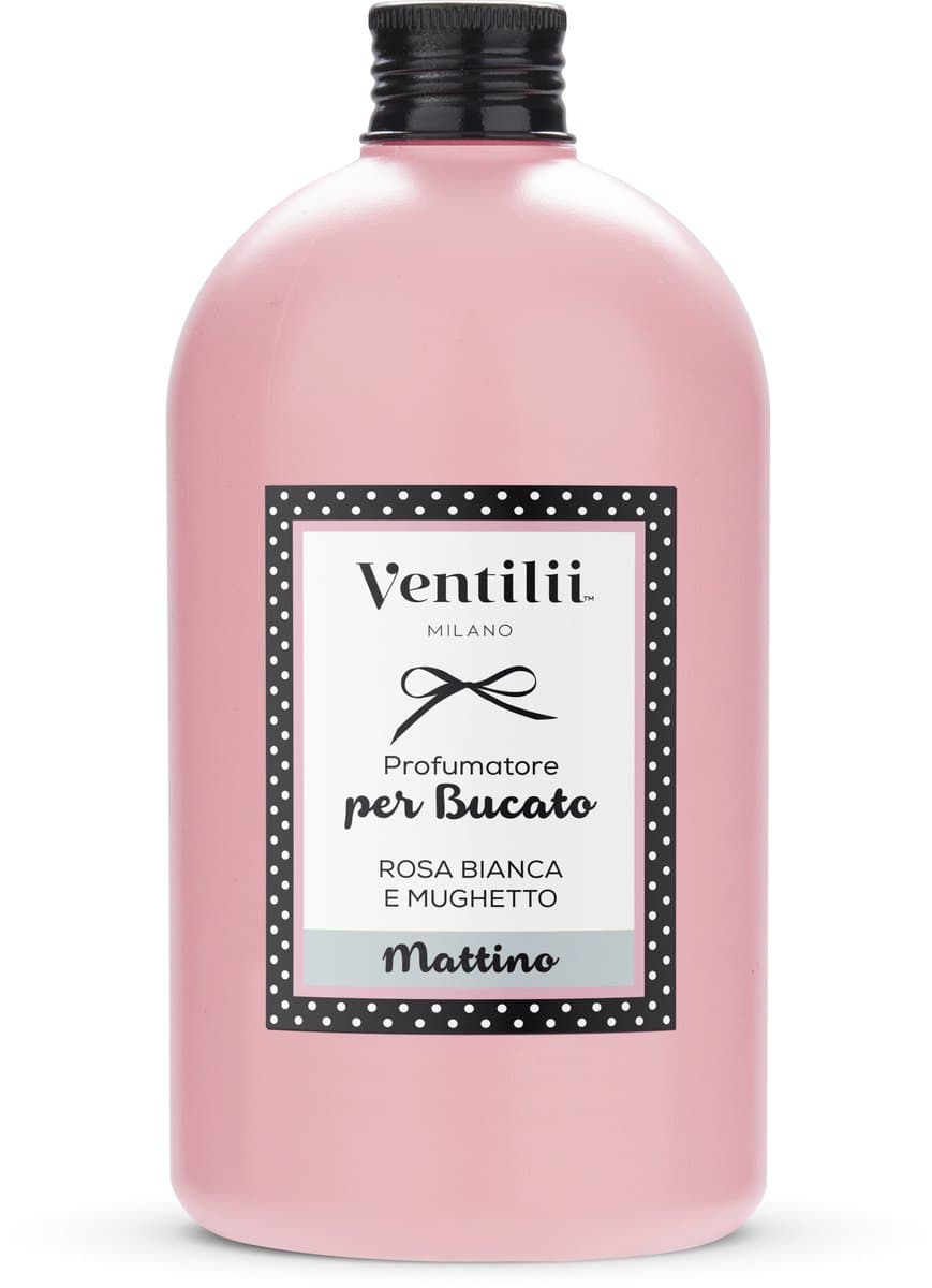 Wasparfum Mattino 500ml (White Musk & Lime) – Ventilii Milano® — afbeelding 1