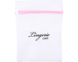 Waszak voor delicaat wasgoed - Set van 5x stuks - wastas voor lingerie en bh's - 31 x 23 cm