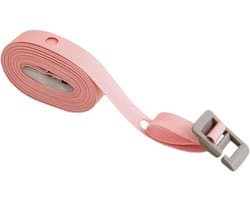 Buitenwaslijn - Droogkabel Kledinglijn - Kleding Drogen - Winddicht Verstelbaar - 3.5 Meter - Roze