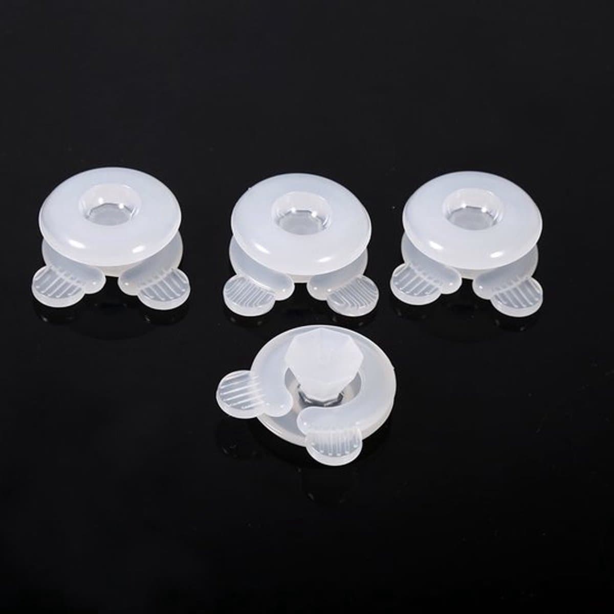 Dailygoods- Bedlinnen Set 4 Stuks - Bedlinnen Clips - Hoogwaardige Kunststof — afbeelding 1