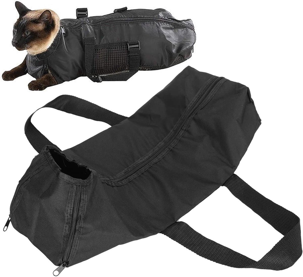 Honden en Katten Verzorgingsbadzak - Anti-scratch Waszak voor Nagelknippen en Badderen, Mesh Douchezak voor Huisdieren — afbeelding 1