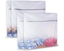 Waszakken, Waszakken Mesh Waszak voor Wasmachine Avondmaal Rits Netto Waszak voor Reizen, Lingerie, Trui, Kledingstuk, Onderkleding 4 (61 cm x 61 cm)