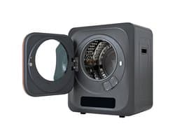 Mini Wasdroger - Compacte Afvoerdroger - 4kg - UV-Desinfectie - 6 Programma's - RVS Trommel - Kleine Ruimtes - 62x52x46cm - 850W