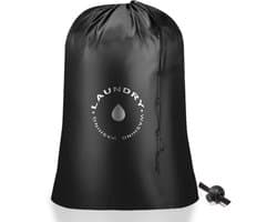 SnelShoppen - AiQInu Waszak met Trekkoord, Vouwbare Waszak voor Studenten en Reizen, 60 x 85cm, Robuust en Duurzaam, Polyester Taffeta, Ideaal voor Wa