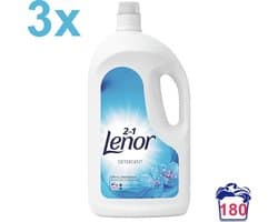 Lenor - 2 in 1 - Vloeibaar Wasmiddel - Spring Awakening - 3x 3,3L - 180 Wasbeurten