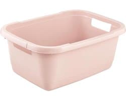 Wasmand 'aenna', breedte: 550 mm, Scandinavisch roze.