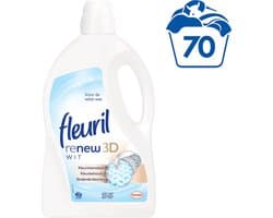 Fleuril Puur Wit - Kwartaalverpakking - 70 wasbeurten - Wasmiddel