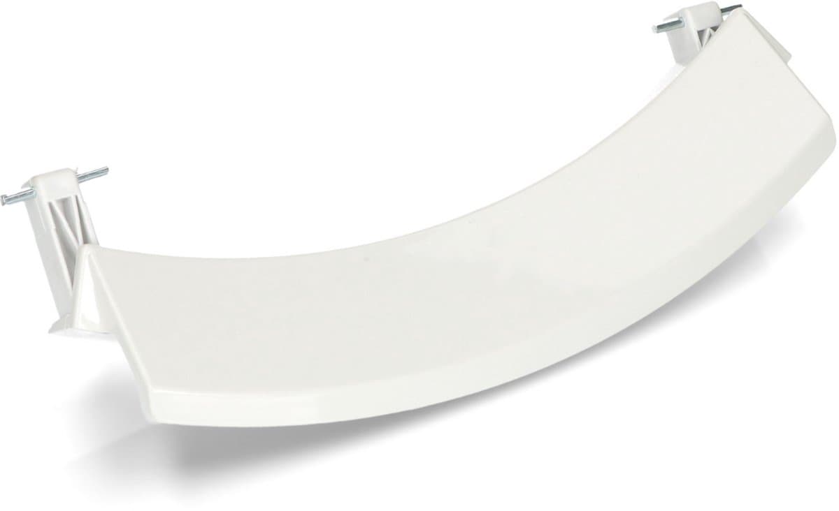 Handgreep wasmachine deur - geschikt voor Bosch Siemens Smeg - deurgreep wit - 00751782 — afbeelding 1