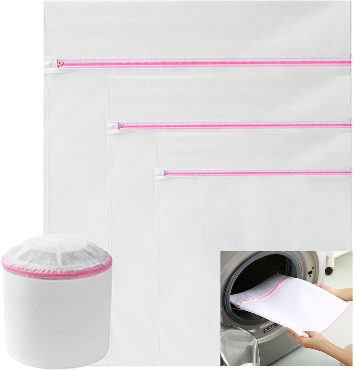 ZEYNOMAX- Waszak Groot - Waszak Schoenen - Waszak Beha - Waszakken voor Wasgoed - Wasnet - 3 Stuks 30x40/40x50/50x60 cm — afbeelding 1