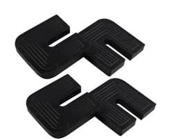 Anti Vibratie Pads - Airco Dempers - Stille Werking - Massief Rubber - 4 Stuks - Zwart
