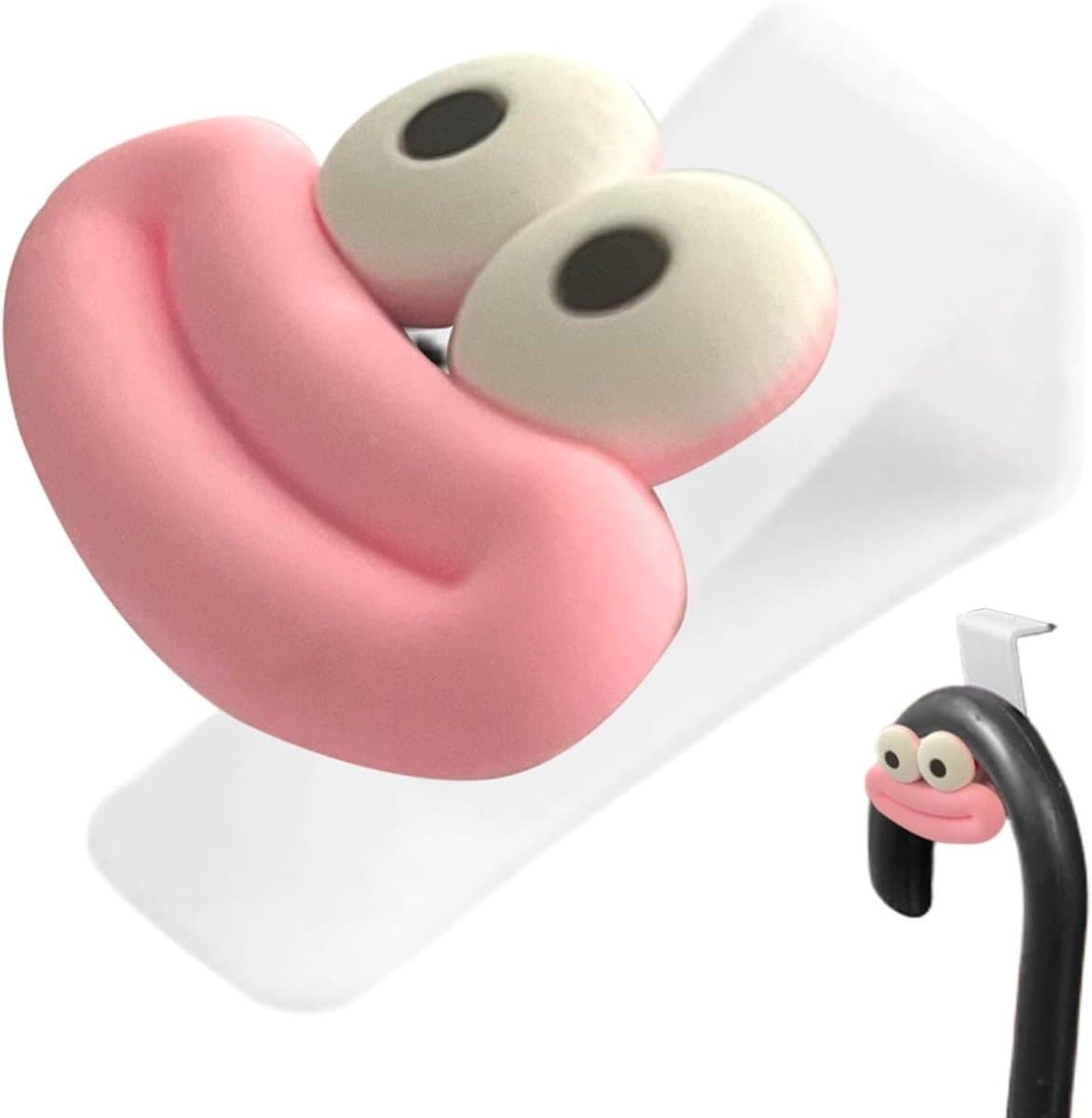 Vuilniszakhouder Clips - Vuilniszak Cinch - Ruimte Opgeruimd Houden - Creatief Cartoon Design - 15 x 5 x 9 cm — afbeelding 1