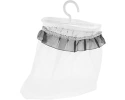 Wasmand Net - Opbergtas - Wasknijpers Opbergen - Met Hanger - 24.5 cm - Zoals Getoond