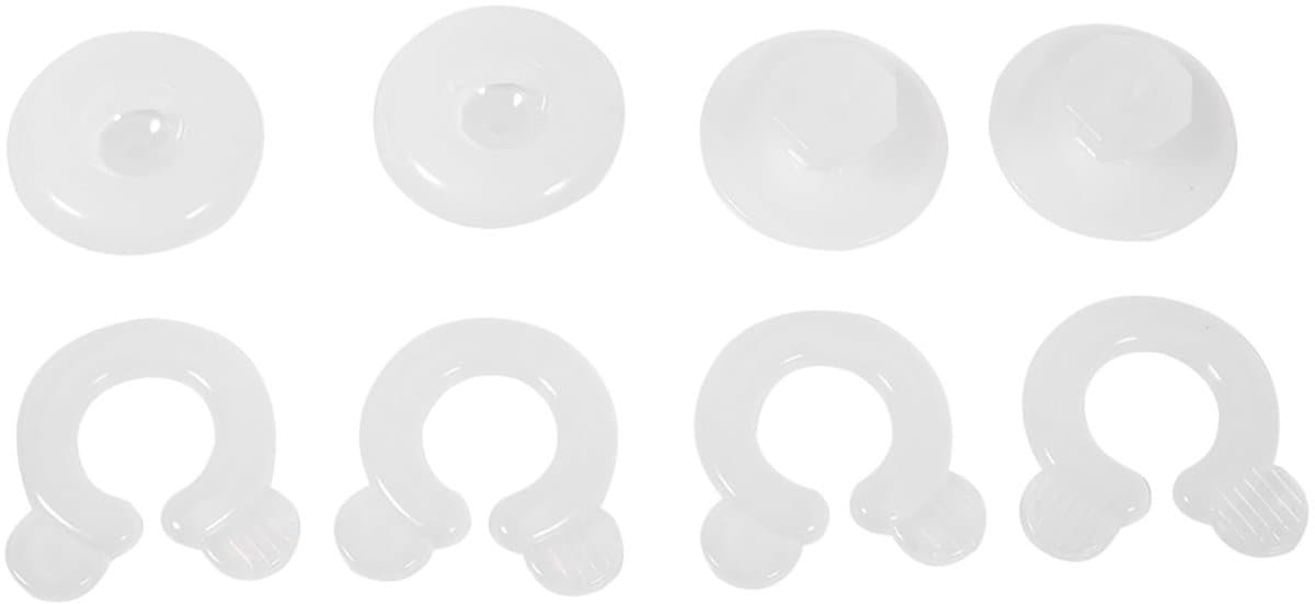 Dailygoods- Dekbedclips voor Dikke Dekbed - 4 Stukken - Stevige Bevestiging - Herbruikbaar - Praktisch en Functioneel - Robuust en Duurzaam - Beddengoedclips — afbeelding 1
