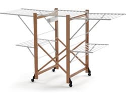 Arredamenti Italia 600 GABBIANO CILIEGIO - Droogrek met massief Beukenhout - 28m Drooglengte - Kleur: hout - ARIT - Il cuore del legno