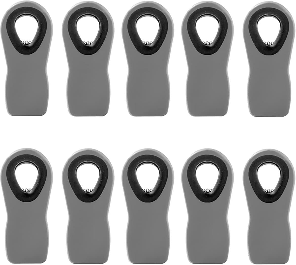 Set van 10 Magnetische Zakjesclips voor Voedselverpakkingen en Organisatie — afbeelding 1