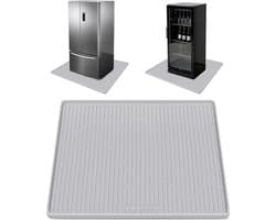 Lekvrije Siliconen Waterdichte Opvangbak voor Wasmachine, Koelkast en Droger (60x60 cm)