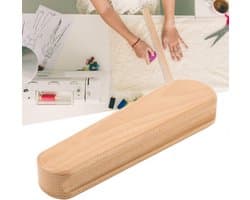 Houten Strijkklapper voor Naaien en Quilten - Scherpe Plooien en Naden