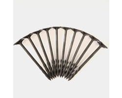 EraGreen 10 stuks PP-nagels 20 cm met weerhaak - grondankers - grondanker - bevestigingsanker voor worteldoek, bodemweefsel, wintervlies, afdekvlies