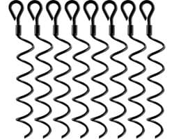 WNHB® Stormankers set 8 stuks - Grondankers voor trampoline tent luifel schommel - Stevige verankering