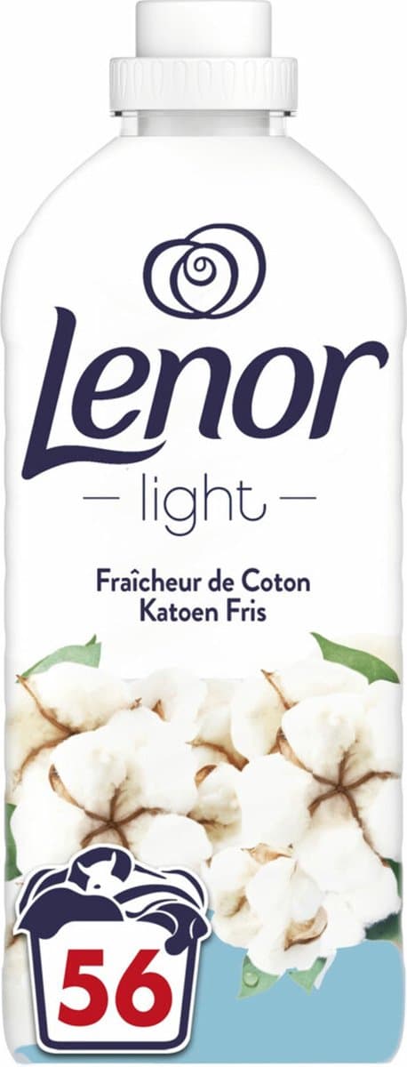 8x Lenor Wasverzachter Katoen Fris 56 Wasbeurten 1176 ml — afbeelding 1