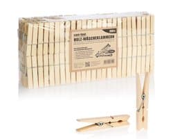 Houten Wasknijpers van Berkenhout - Duurzame en Natuurlijke Wasknijpers (300 stuks)
