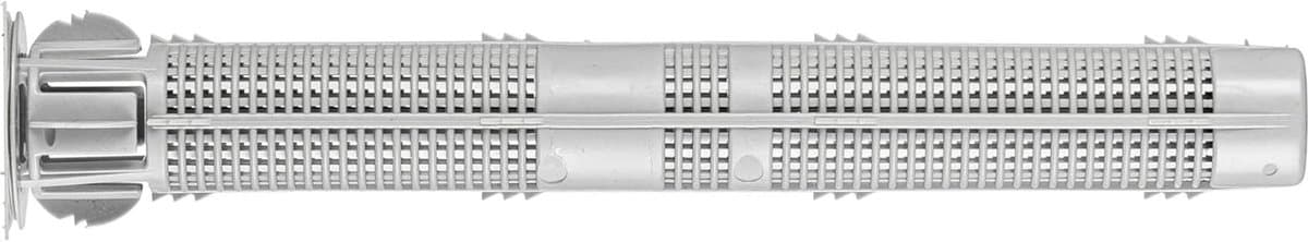 Metalen Huls - Bevestigingsanker - Muurbevestiging - Kunststof Materiaal - 16x130 mm - Grijs — afbeelding 1