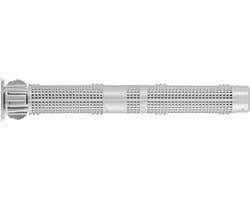 Metalen Huls - Bevestigingsanker - Muurbevestiging - Kunststof Materiaal - 16x130 mm - Grijs