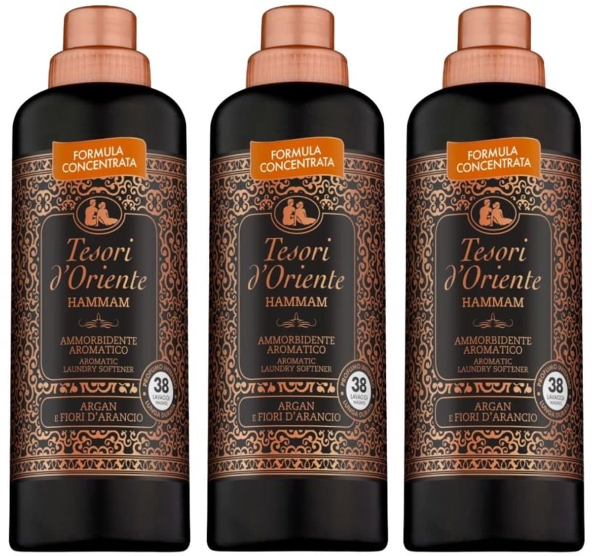 Tesori d’Oriente 3PACK Hammam Geconcentreerde Wasverzachter 760ML — afbeelding 1