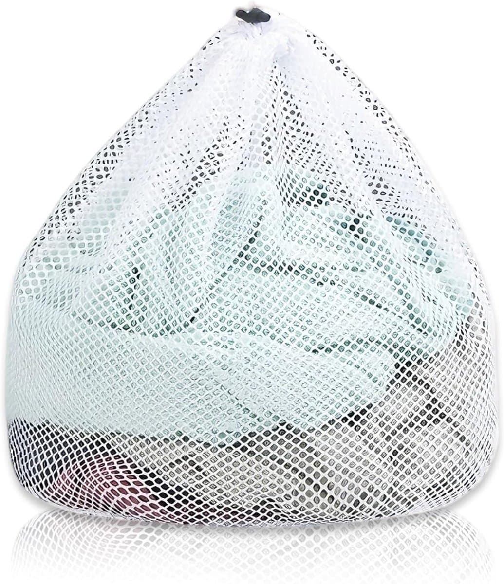 SnelShoppen - 20x24 inch wasnet, waszak voor wasmachine, ideaal voor thuis, reizen, hotel, studentenhuis en appartement, duurzaam polyester — afbeelding 1