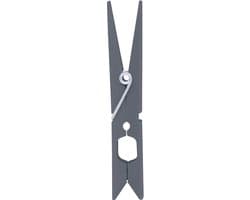 MSV Wasknijpers Grijs – 8,5 cm Knijpers van Polypropyleen – Praktische Kleerknijpers voor Alle Soorten Wasgoed