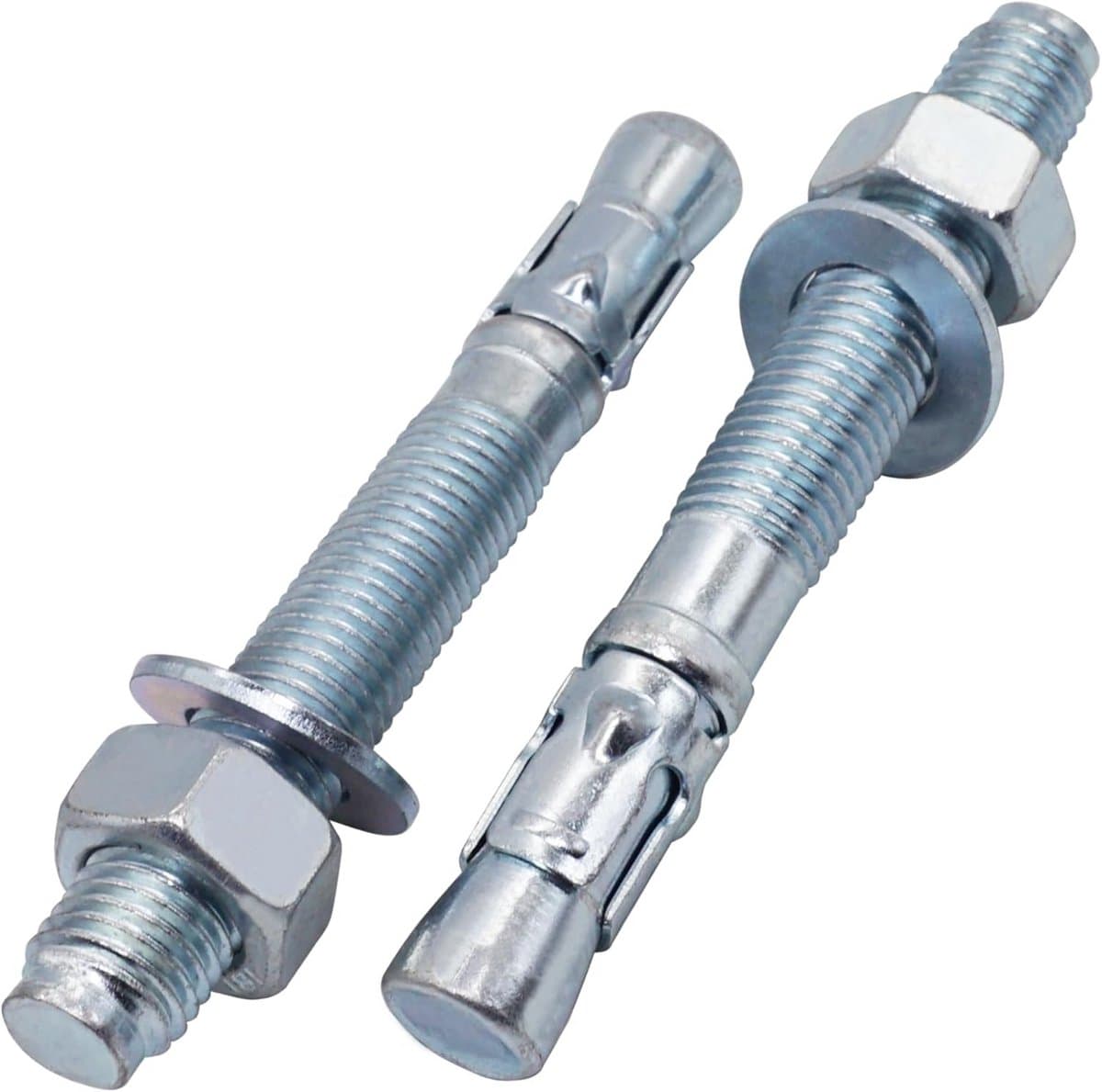 4x Verzinkte Wigankers M20 x 160 mm - Sterke Betonankers en Metselankers voor zware bevestiging — afbeelding 1