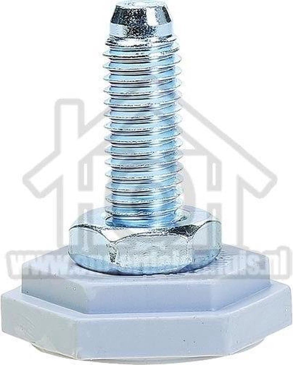 Gorenje Stelvoetje M10, verstelbaar WY62Y1, KWA61061, WA64143, WA82125 499533 — afbeelding 1