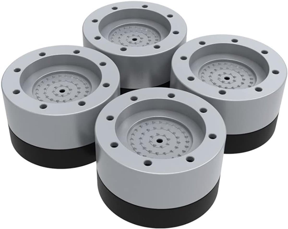 Vibratie Demper voor Wasmachine, Rubber Pads voor Antivibratie, Universele Vibration Dampening, Geluidsreductie en Stabiliteit — afbeelding 1