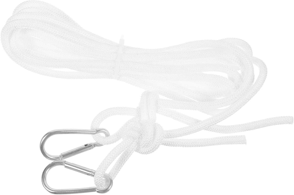 Kledinglijn - Drooglijn Hanger - Kleding Drogen - Winddicht Slipvast - 5 Meter - Wit — afbeelding 1